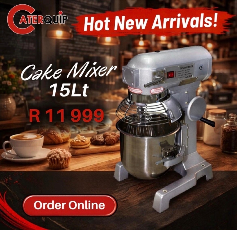 Cake Mixer 15Lt | Caterquip Port Shepstone
